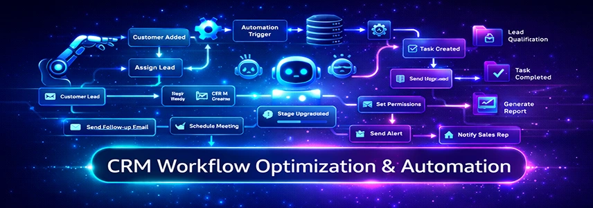 CRM workflow optimization and automation services